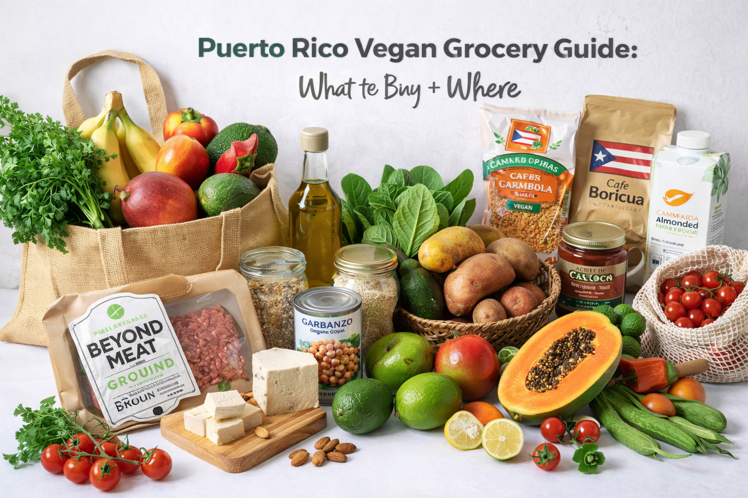 Puerto Rico Vegan Grocery Guide: What to Buy + Where