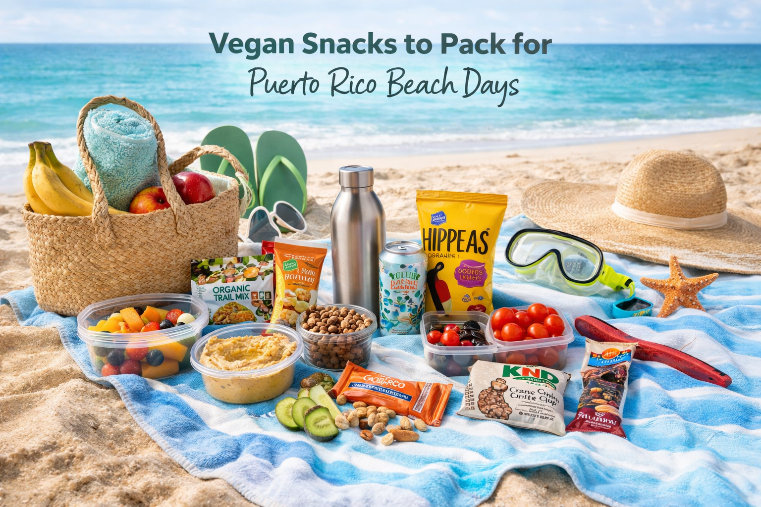 Vegan Snacks to Pack for Puerto Rico Beach Days