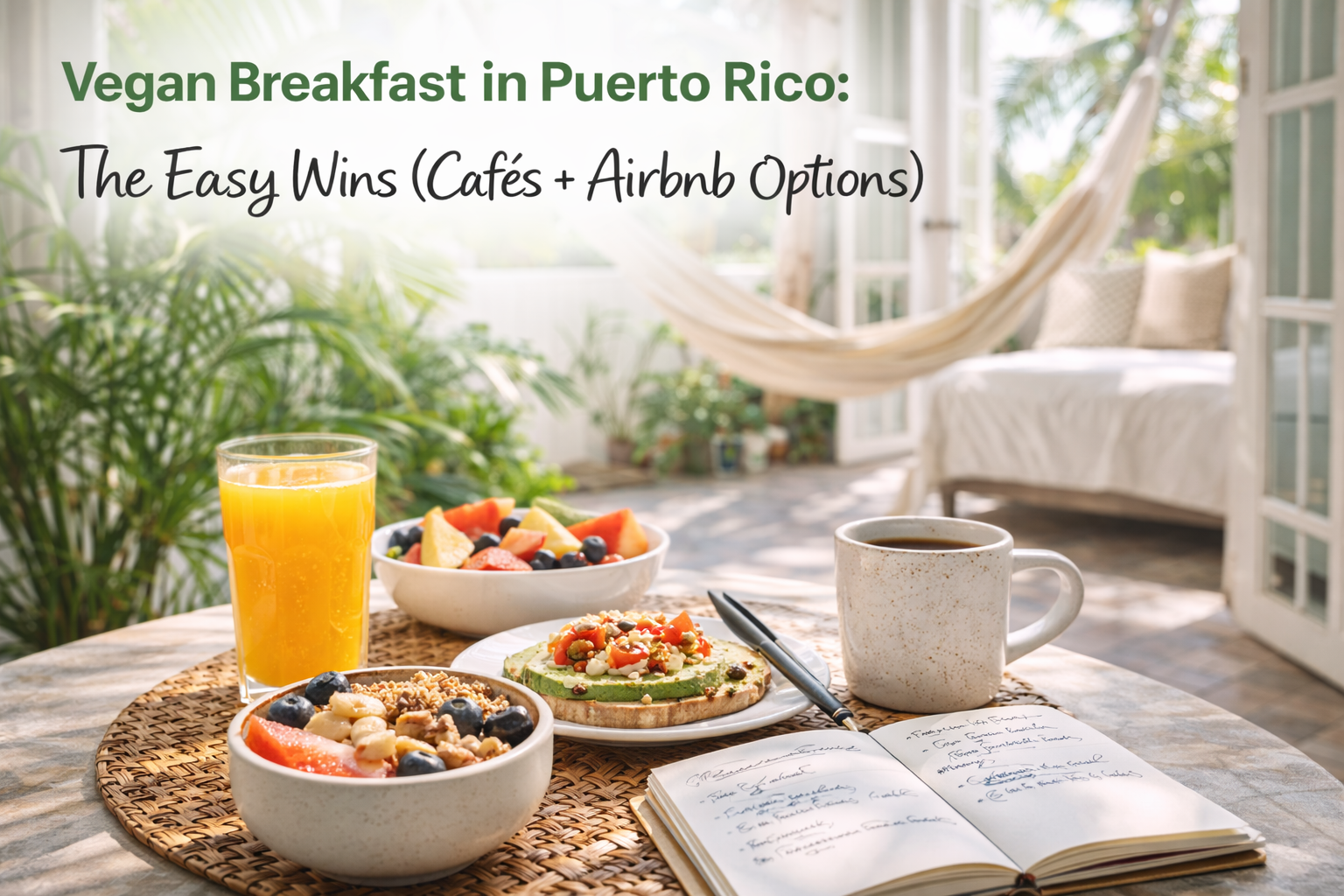Vegan Breakfast in Puerto Rico: The Easy Wins (Cafés + Airbnb Options)